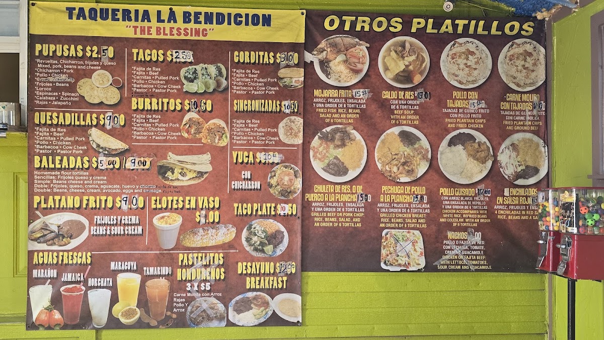 Tacos Y Pupusas Menu - Image 2